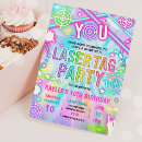 Recherche de marque invitations Fête d'anniversaire de néon