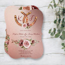 Recherche de western mariage invitations Élégant