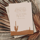 Recherche de cactus désert invitations Boho