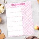 Recherche de planification de menu blocsnotes Cuisine