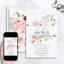 Recherche de peony bridal shower invitations Floral