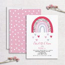 Recherche de boho rainbow 1ans anniversaire invitations Fille