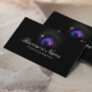 Recherche de objectif de caméra cartes visite Photographe