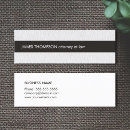 Recherche de rayures noires et blanches cartes visite Professionnel