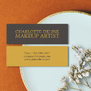 Recherche de cosmétiques de beauté cartes visite Maquillage