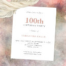 Recherche de centenaire anniversaire invitations Simple