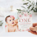 Recherche de baby anniversaire invitations Fille premier anniversaire
