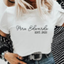 Recherche de cursive tshirts Minimaliste