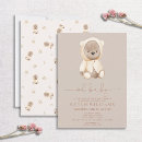 Recherche de brown baby shower invitations Oh bébé
