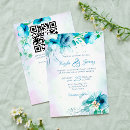Suche nach aquamarine blaue hochzeit einladungen Blume