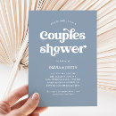 Recherche de blue bridal shower invitations Tendance