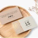 Recherche de budget visitenkarten Élégant