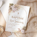 Recherche de boho baptême invitations Herbe de pampa