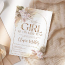 Recherche de pampas grass baby shower invitations Floral