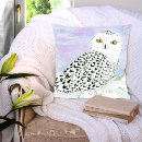 Recherche de hibou blanc coussins Faune