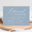 Recherche de dusty blue répétition dîner invitations De