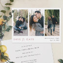 Recherche de multi photo save the dates Moderne