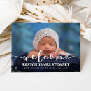 Suche nach baby announcement postkarten Minimal
