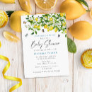 Suche nach summer shower baby einladungen Zitronen