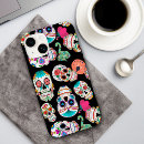 Recherche de crâne de sucre iphone coques Moderne