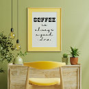 Suche nach lustiger kaffee poster Minimalistisch