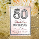 Recherche de diamant anniversaire invitations Argent