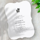 Recherche de chic baby shower invitations Classique