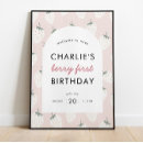 Suche nach first birthday sign poster Beere zum ersten geburtstag