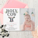 Recherche de holy cow invitations Rose