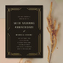 Suche nach golden anniversary einladungen Elegant