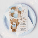 Recherche de oursons baby shower invitations Mother to be