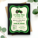 Recherche de tractor baby shower invitations Pays
