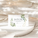 Recherche de mariage tropical moderne cartes visite Pour elle