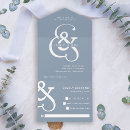 Recherche de ampersand invitations Unique