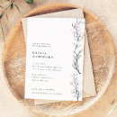 Recherche de elegant modern floral invitations Simple