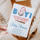 Recherche de baseball baby shower invitations Mignonette