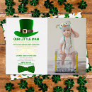 Recherche de st patrick invitations Leprechaun