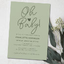 Recherche de typography baby shower invitations Pour elle
