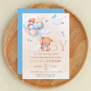 Recherche de beige blue baby shower invitations Porter