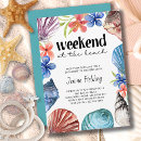 Recherche de week end plage invitations Mariée