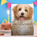 Recherche de portraits de chien invitations Mignon