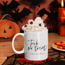 Recherche de halloween tasses Tricher ou traiter