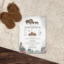 Recherche de bison baby shower invitations Ouest