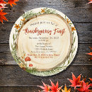 Recherche de rustic thanksgiving invitations Rustique