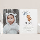 Recherche de ours bleu invitations Garçon