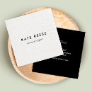 Recherche de cuir blanc cartes visite Chic