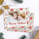 Recherche de red poinsettias christmas vœux cartes Family