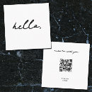 Recherche de introduction cartes visite Minimaliste