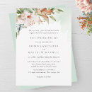 Recherche de earthy mariage invitations Aquarelle florale