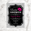 Recherche de glam bridal shower invitations Parties scintillant
